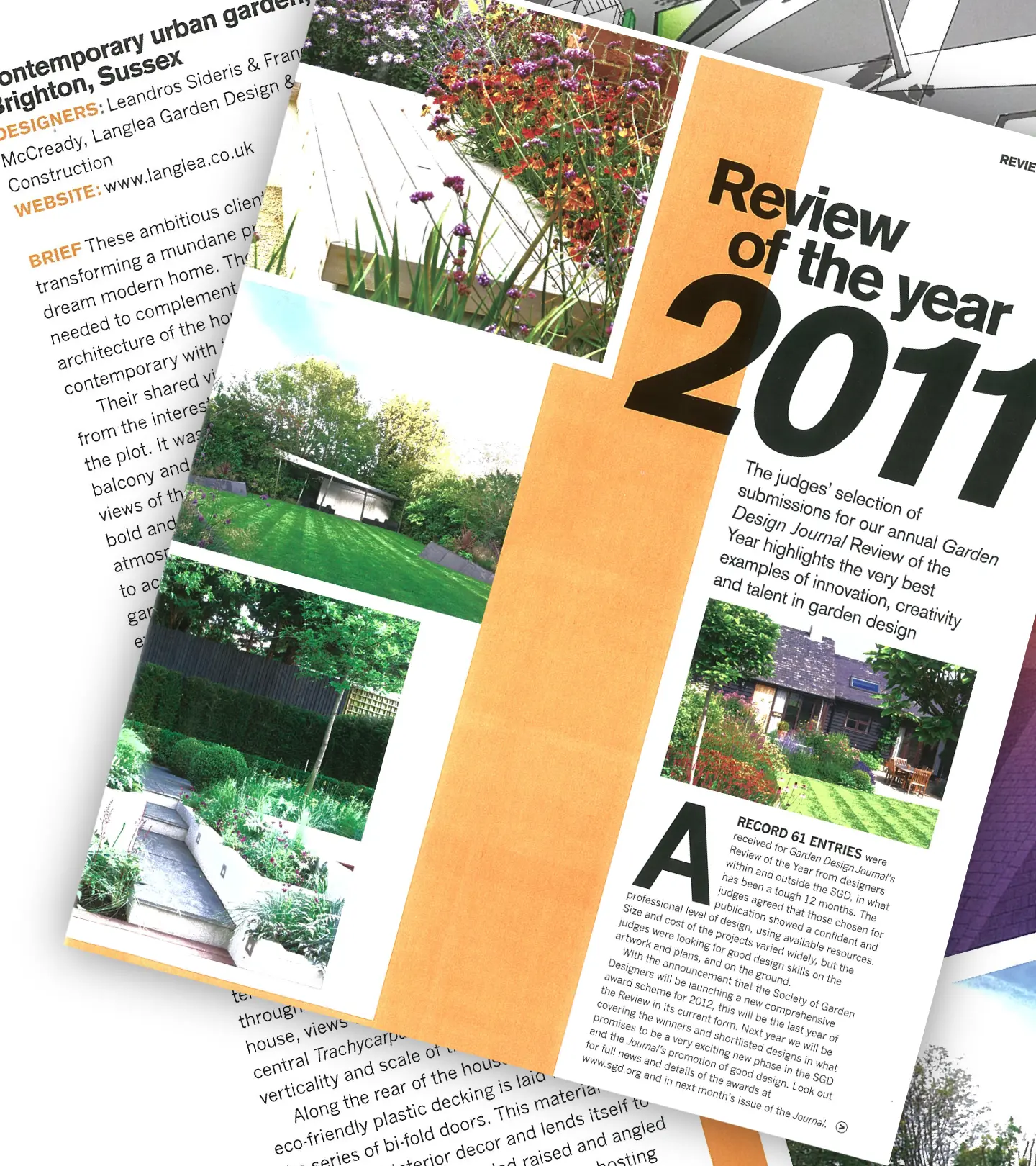 National Garden Design Journal 'Review of the Year 2011'
